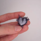 Boucles d'Oreilles "X-Ray Armored Heart"