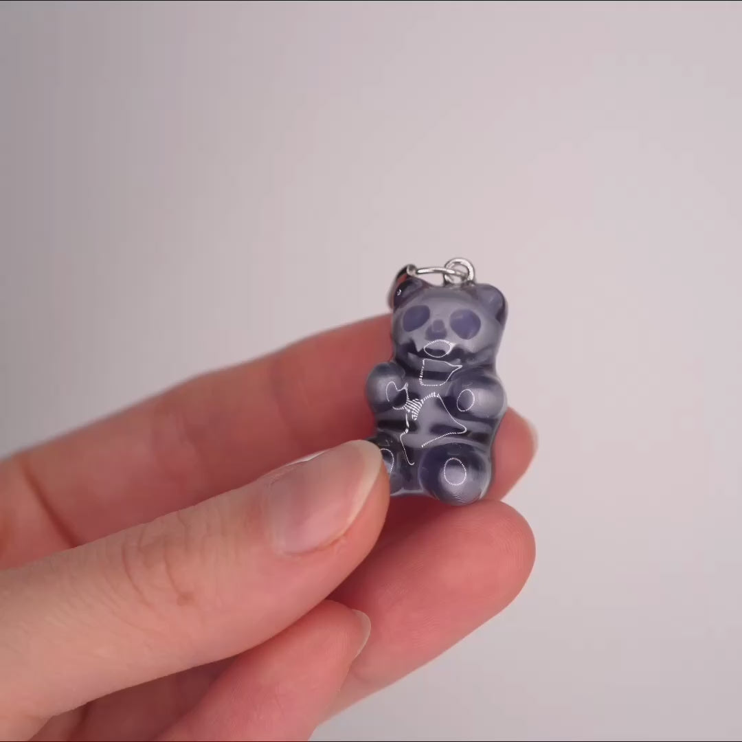 Boucles d'Oreilles "X-Ray Gummy Bear"